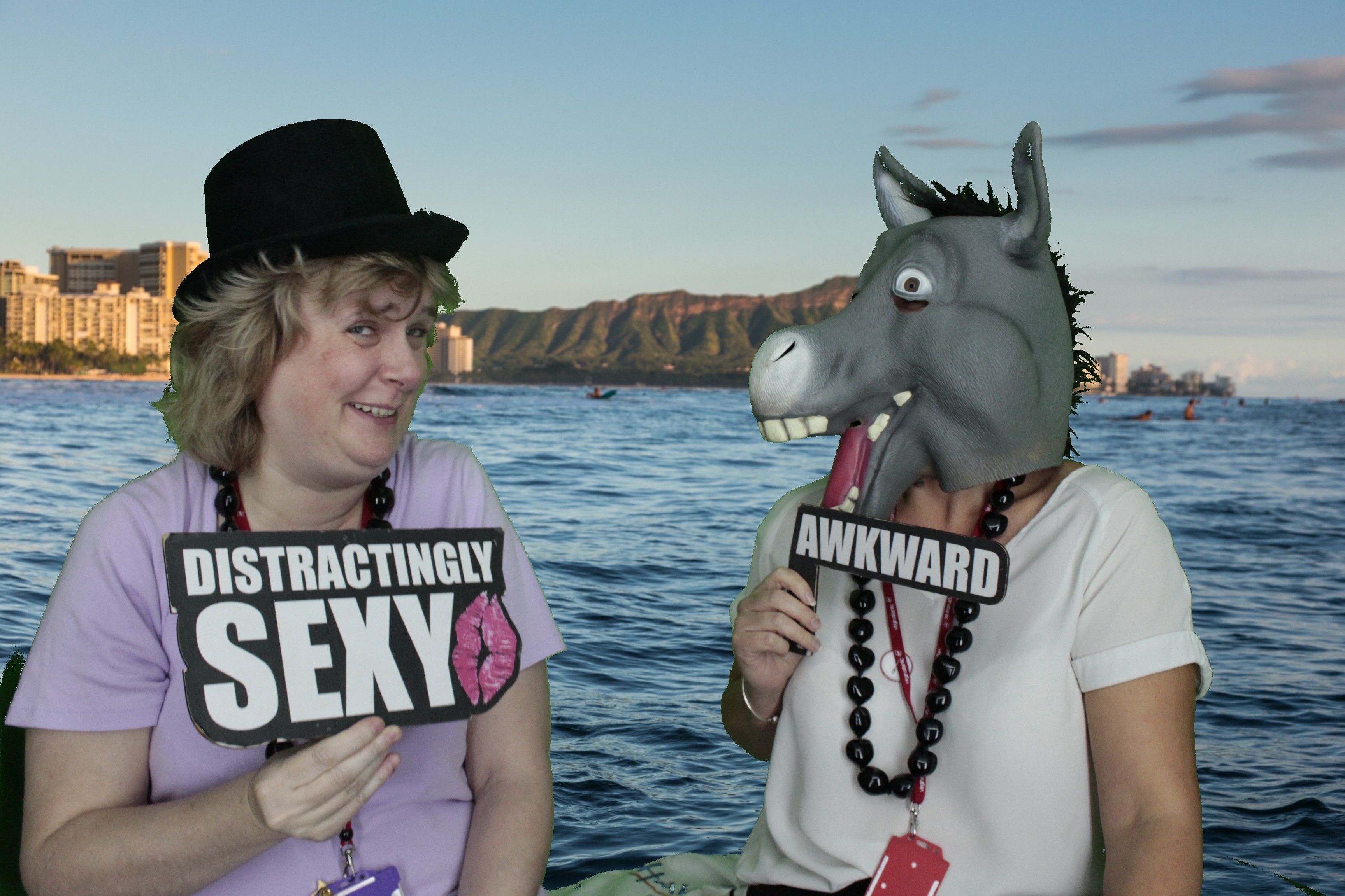 Hawaii Theme Virgin Holidays | View more photos from the event at gallery.myphotoboothexperience.co.uk/u/MyPhotoBoothExperienceLtd/Hawaii-Theme-Virgin-Holidays